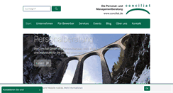 Desktop Screenshot of conciliat.de